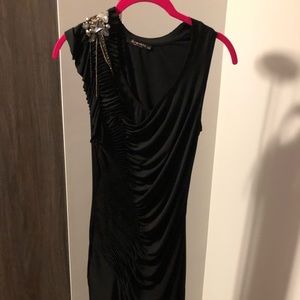 NWOT Scarabello Black Dress XS